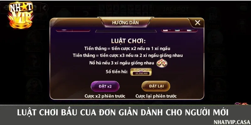 Chi tiết luật chơi bầu cua online cực đơn giản