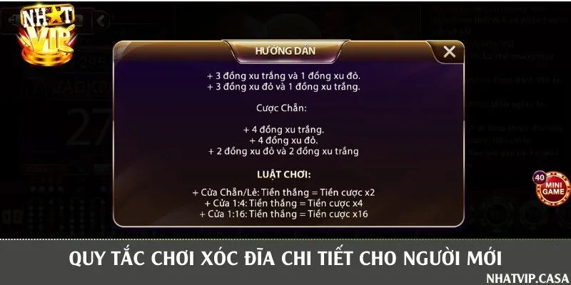 Quy tắc cơ bản khi tham gia đặt cược xóc đĩa và các cửa cược hấp dẫn